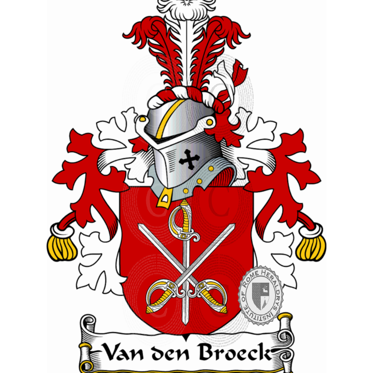 Brasão da famíliaVan den Broeck