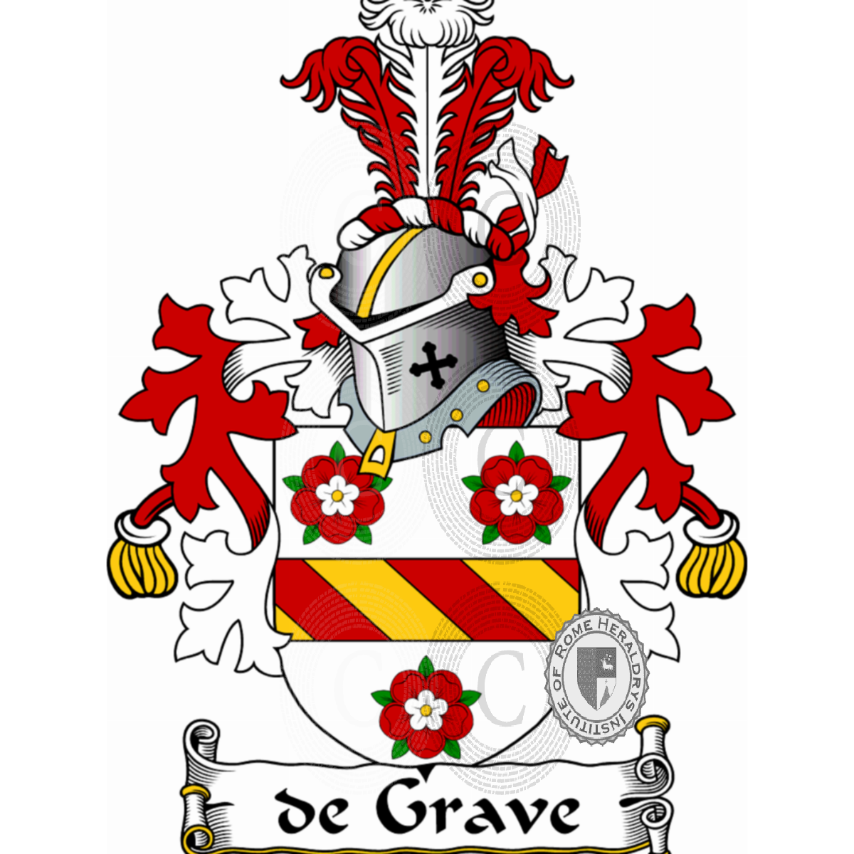 Coat of arms of familyde Grave