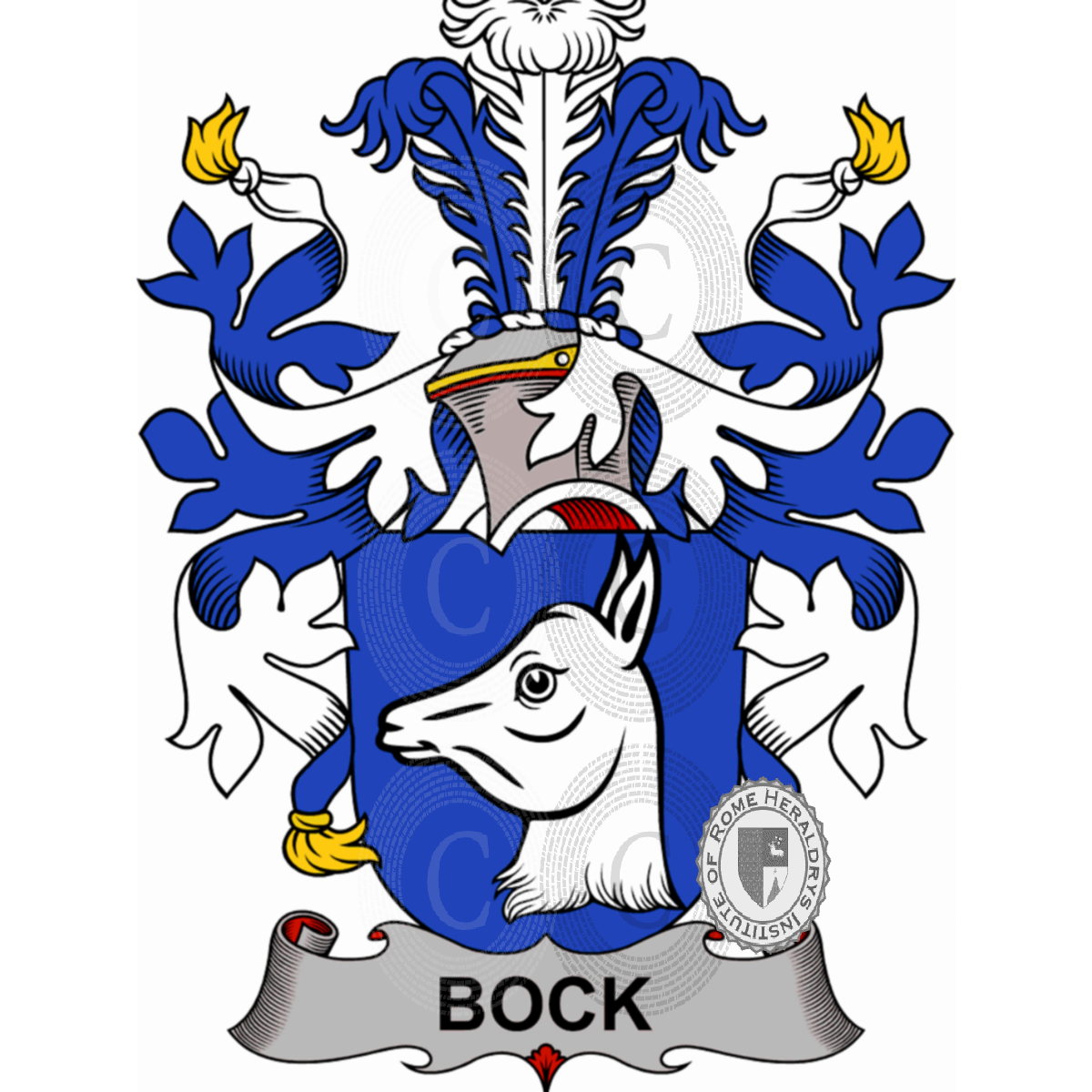 Coat of arms of familyBock