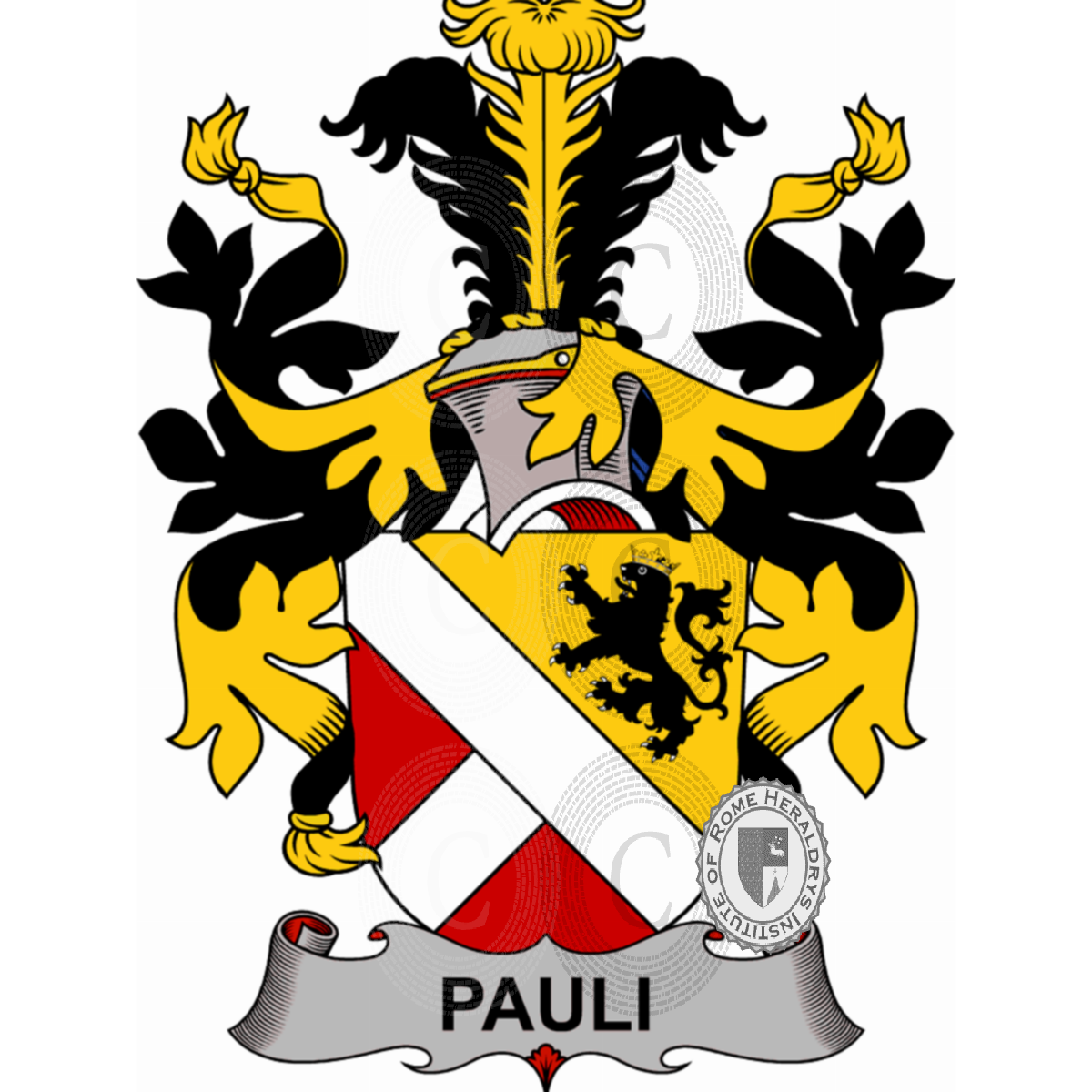 Coat of arms of familyPauli
