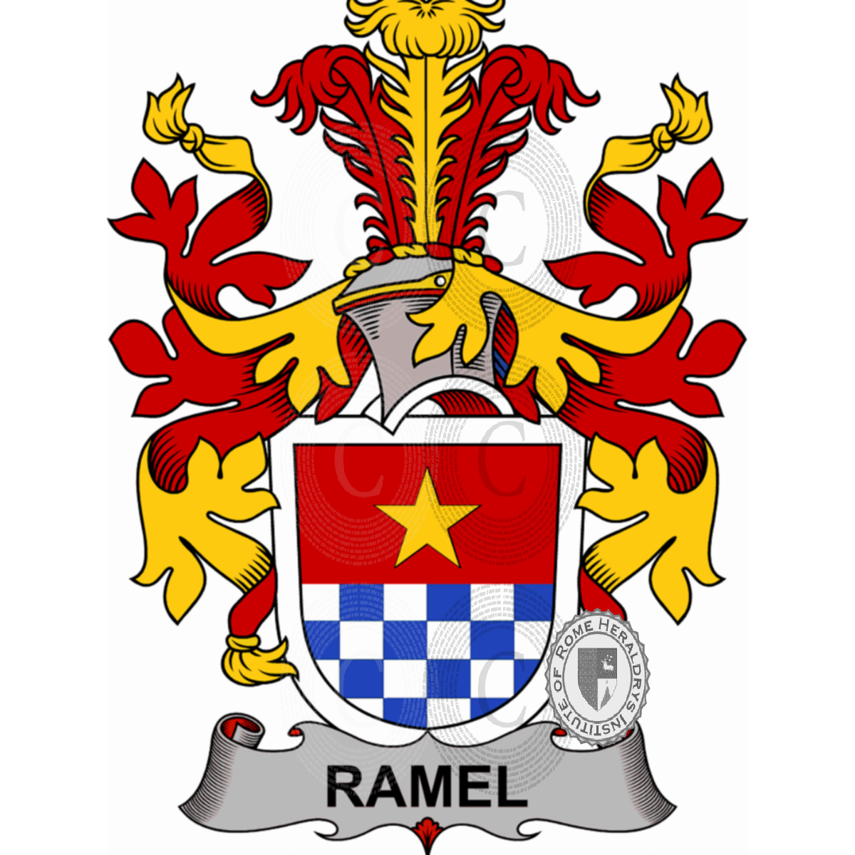 Coat of arms of familyRamel