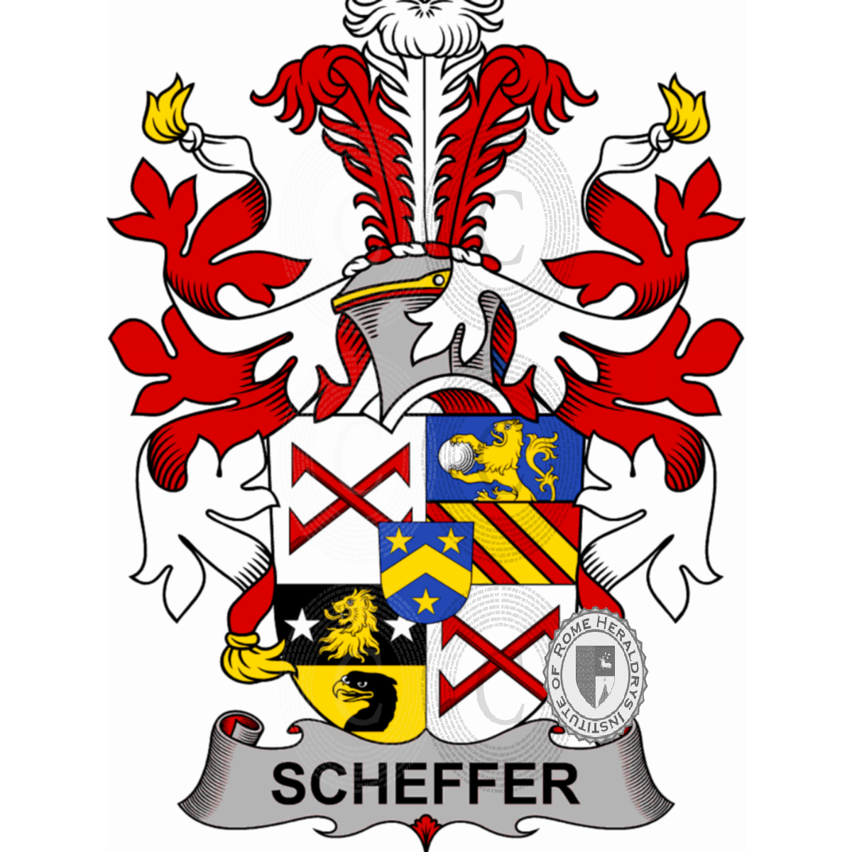 Escudo de la familiaScheffer