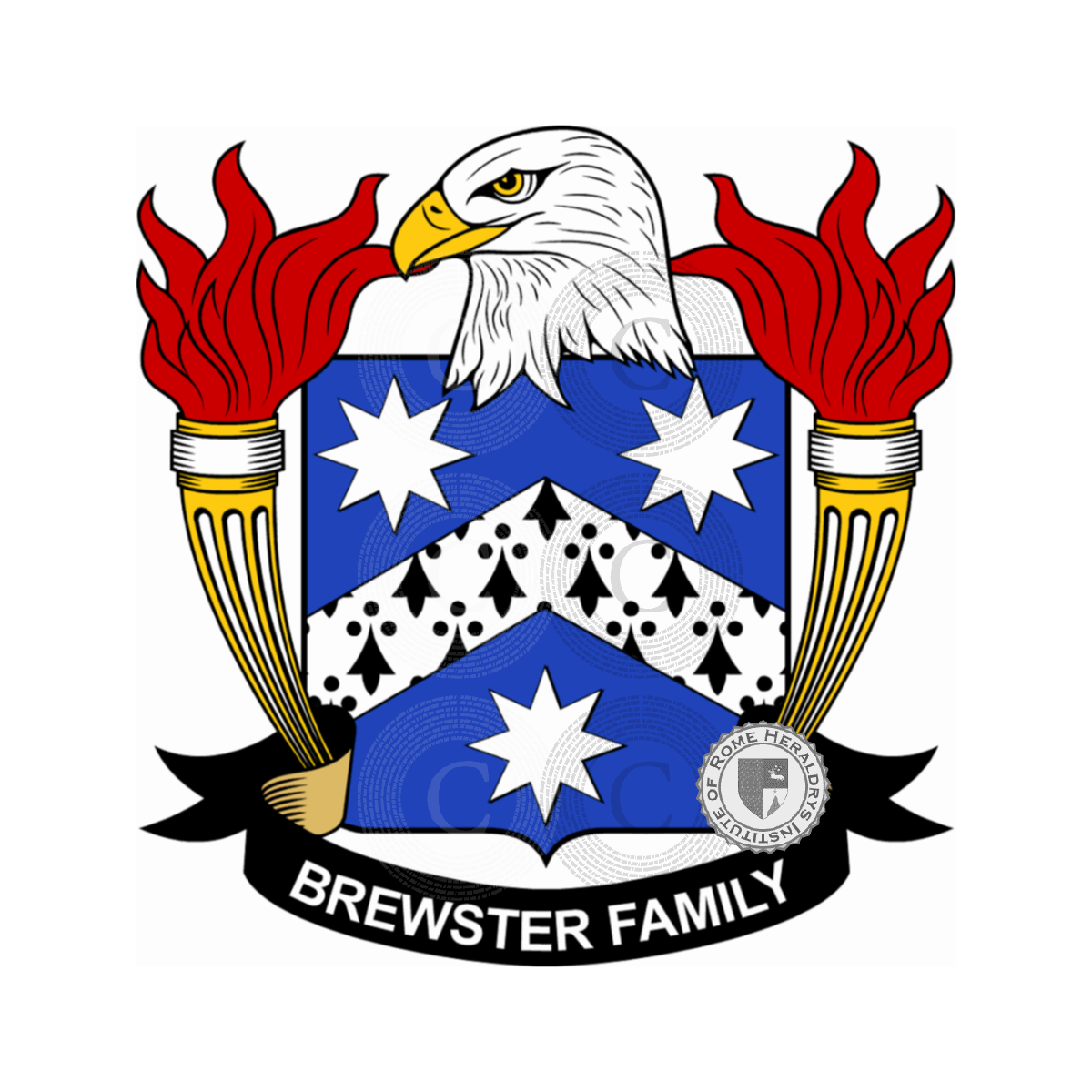 Escudo de la familiaBrewster