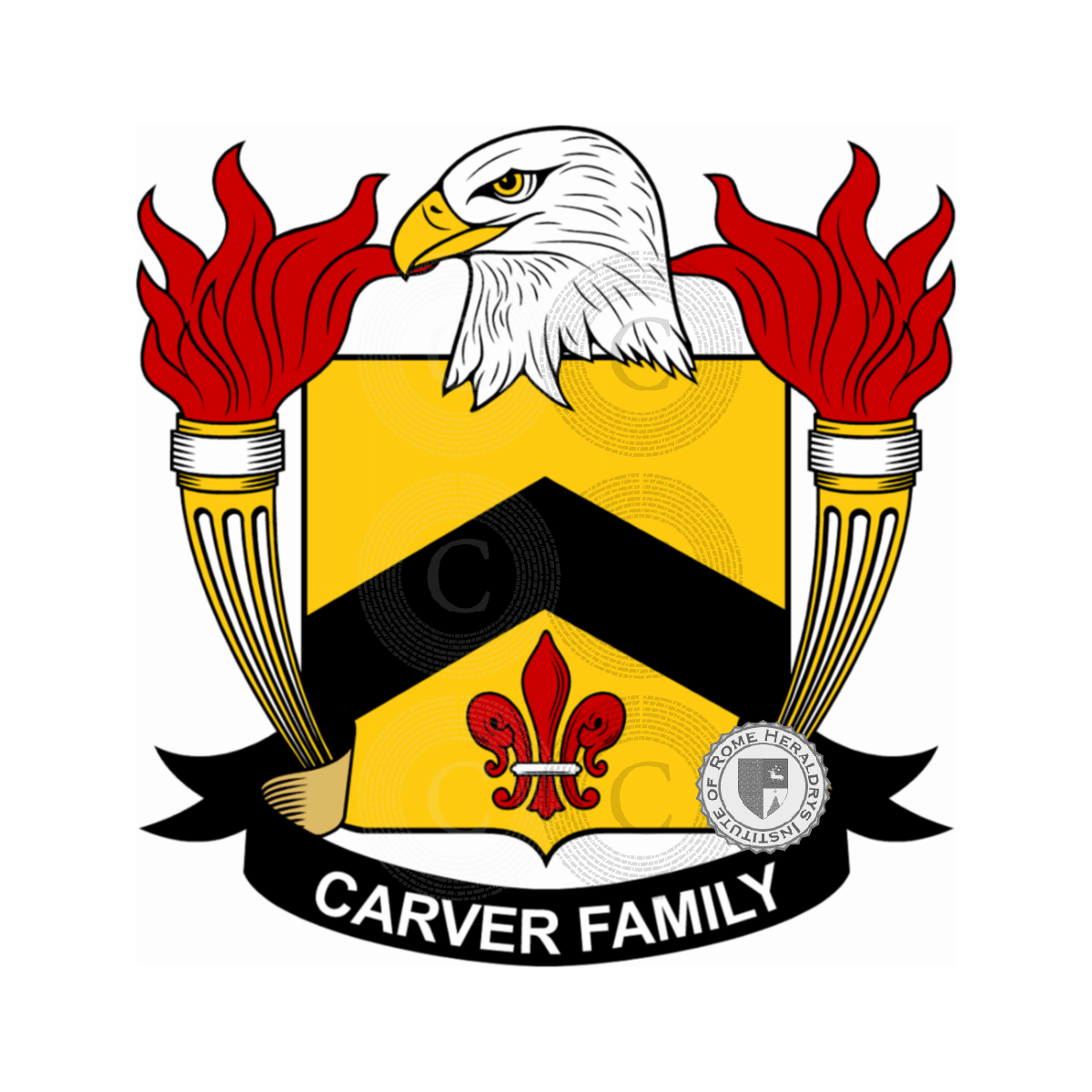 Escudo de la familiaCarver