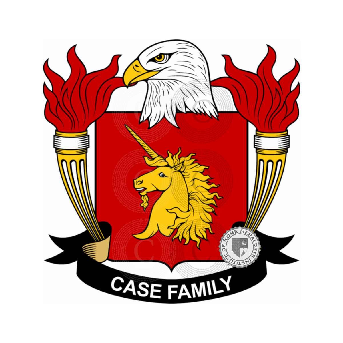 Coat of arms of familyCase