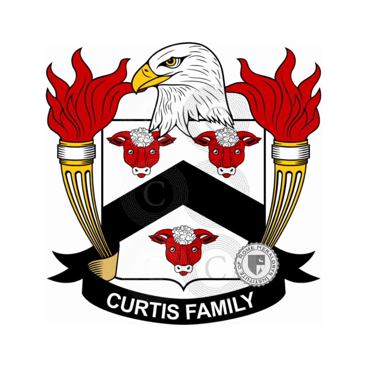 Coat of arms of familyCurtis