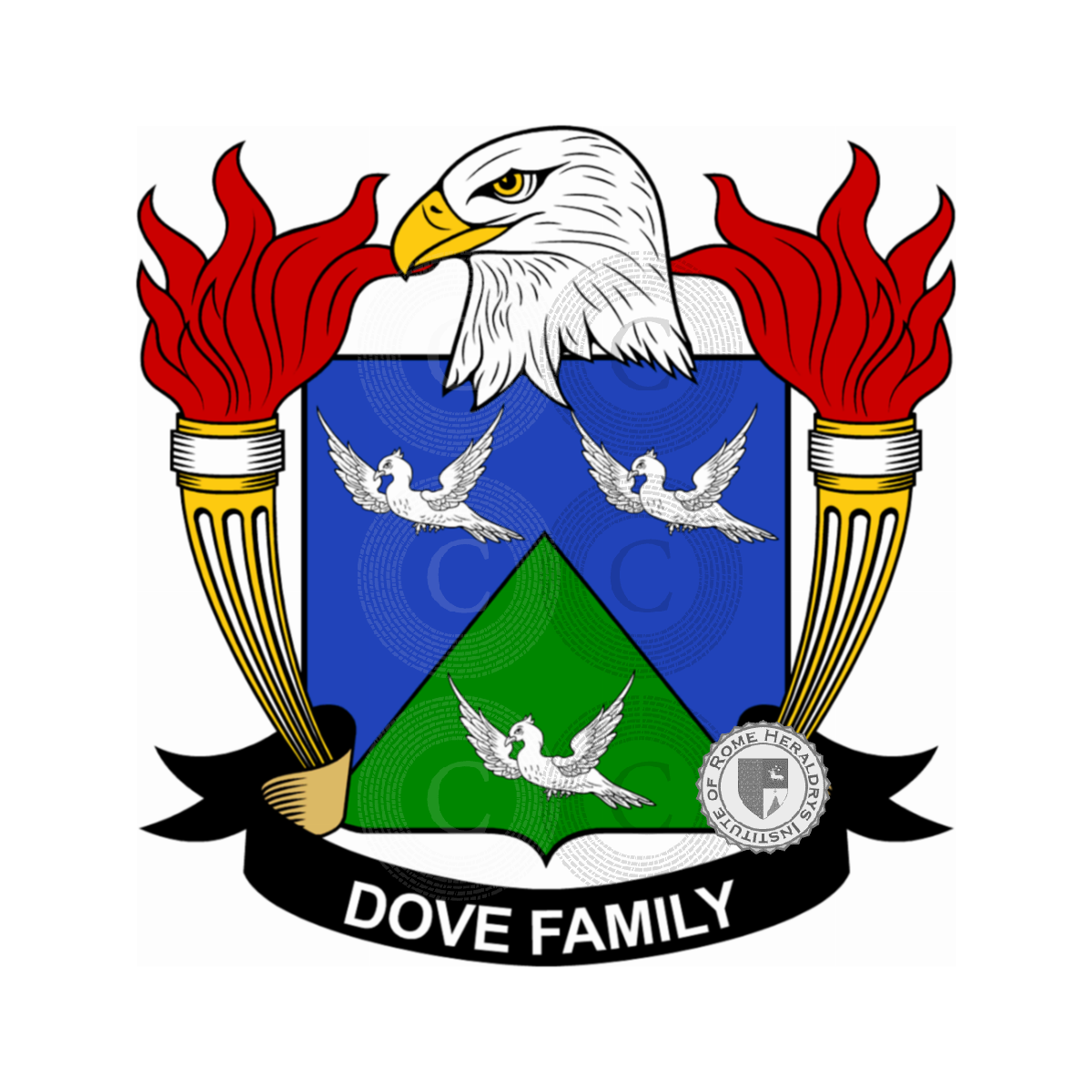 Wappen der FamilieDove