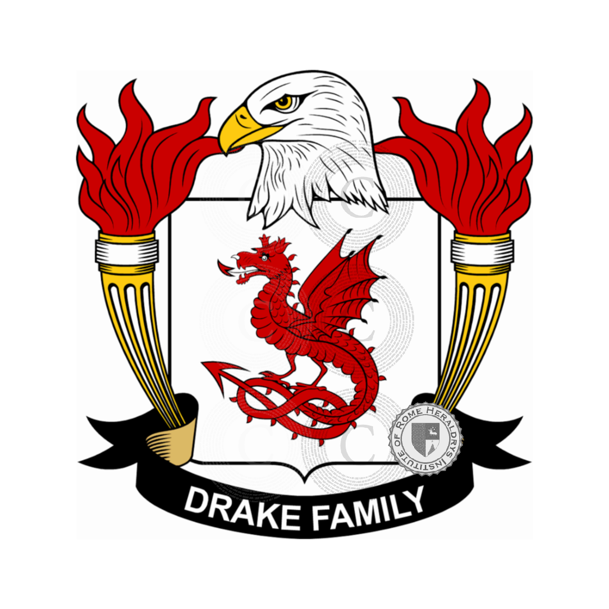 Coat of arms of familyDrake