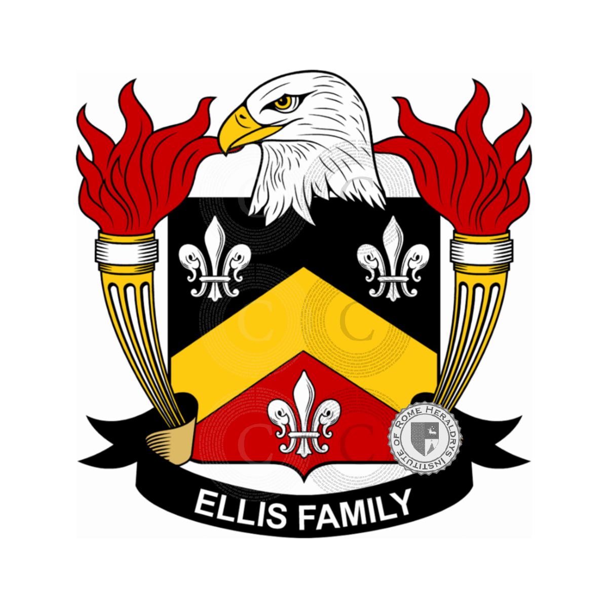 Escudo de la familiaEllis