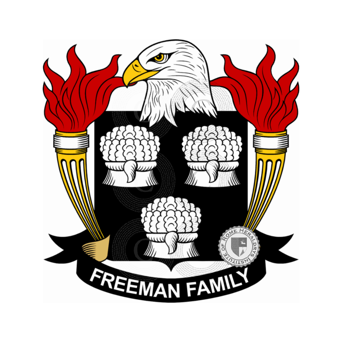 Coat of arms of familyFreeman