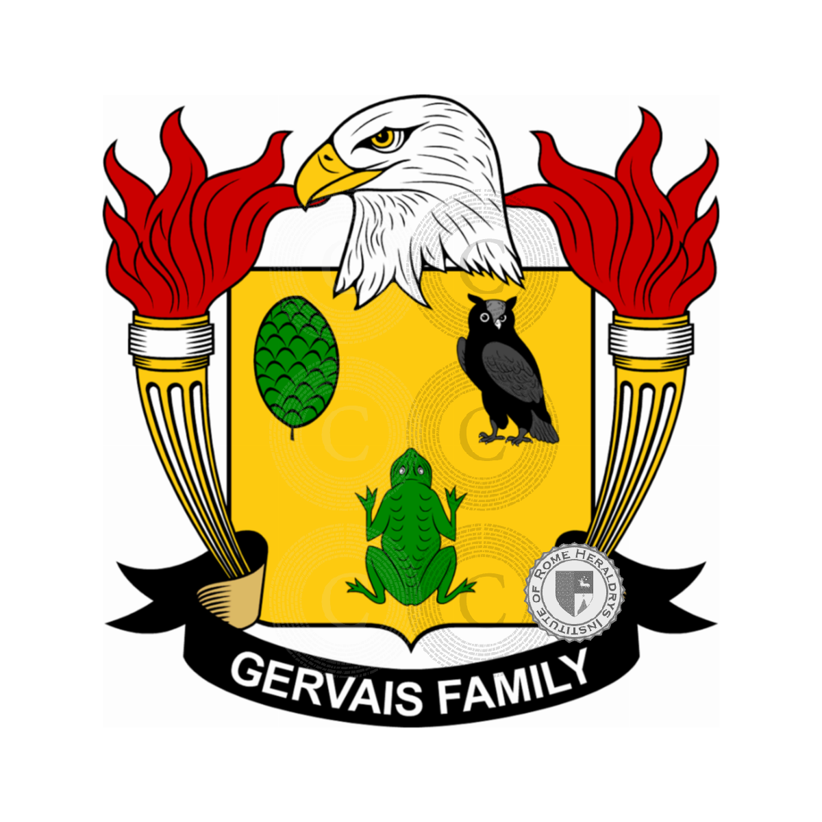 Escudo de la familiaGervais