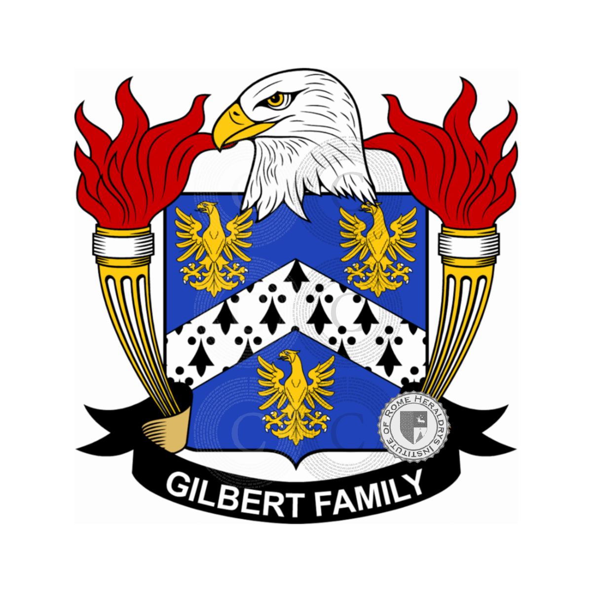 Coat of arms of familyGilbert