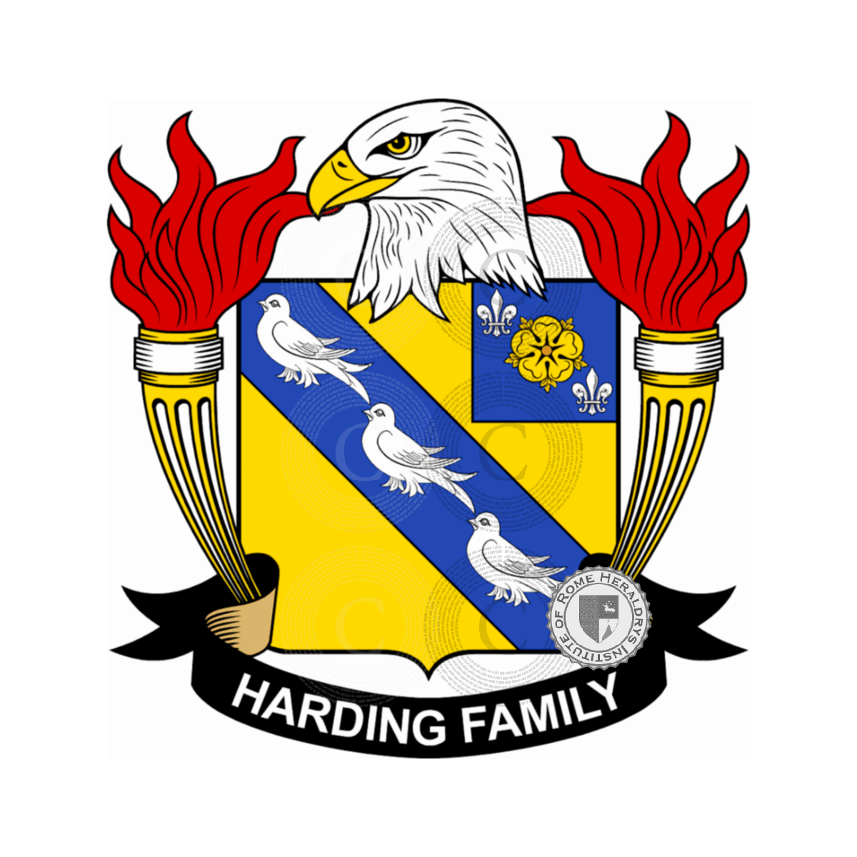 Coat of arms of familyHarding