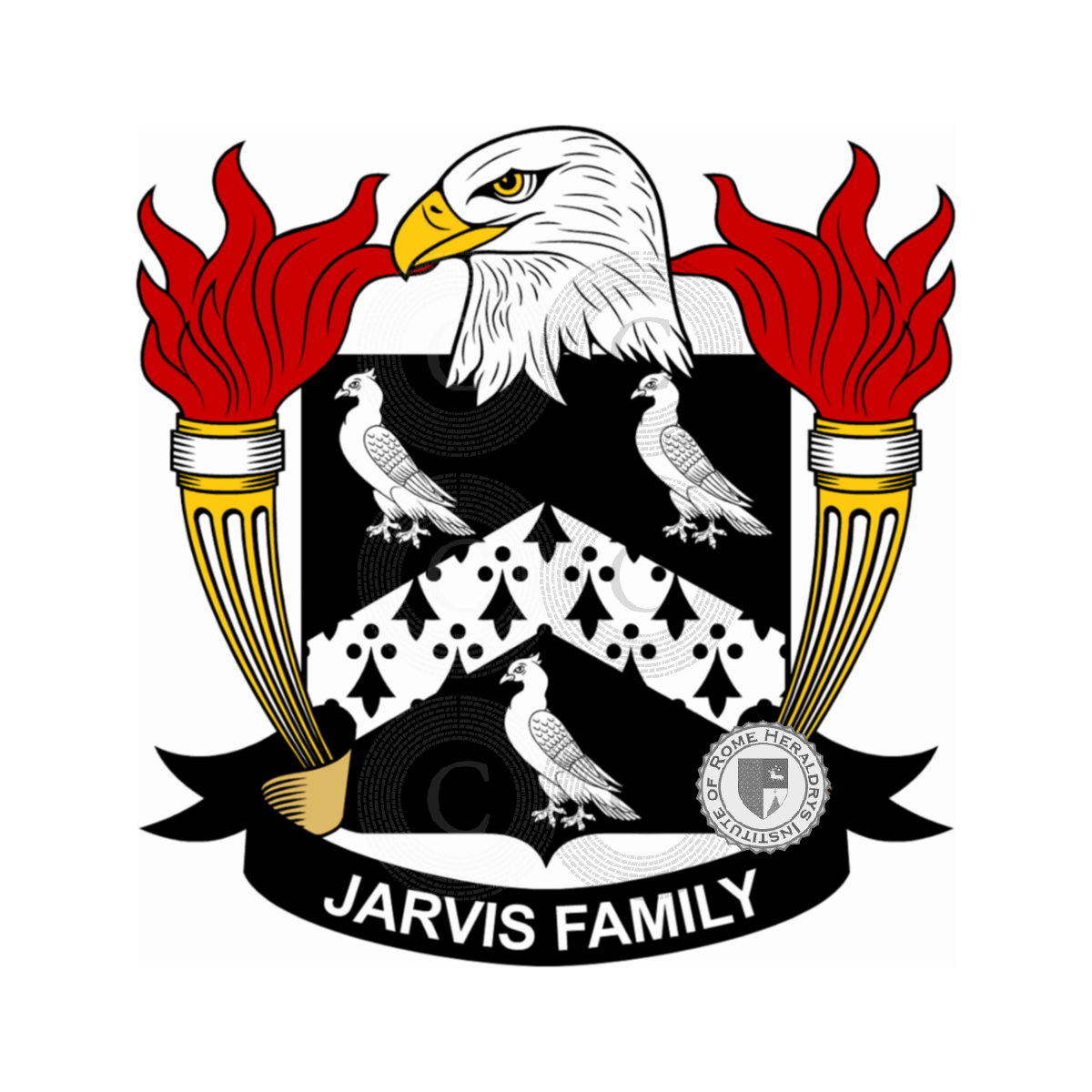 Coat of arms of familyJarvis
