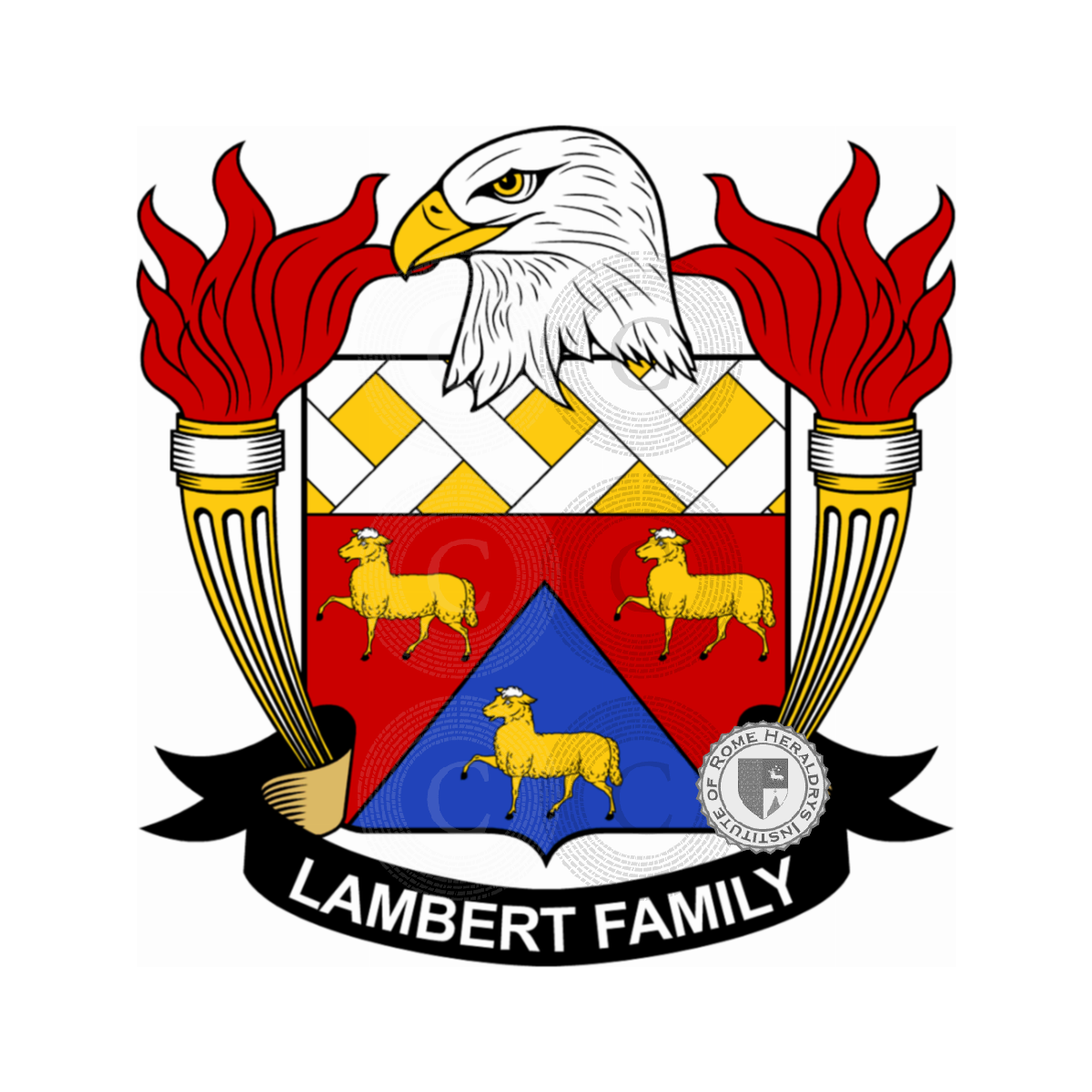 Escudo de la familiaLambert