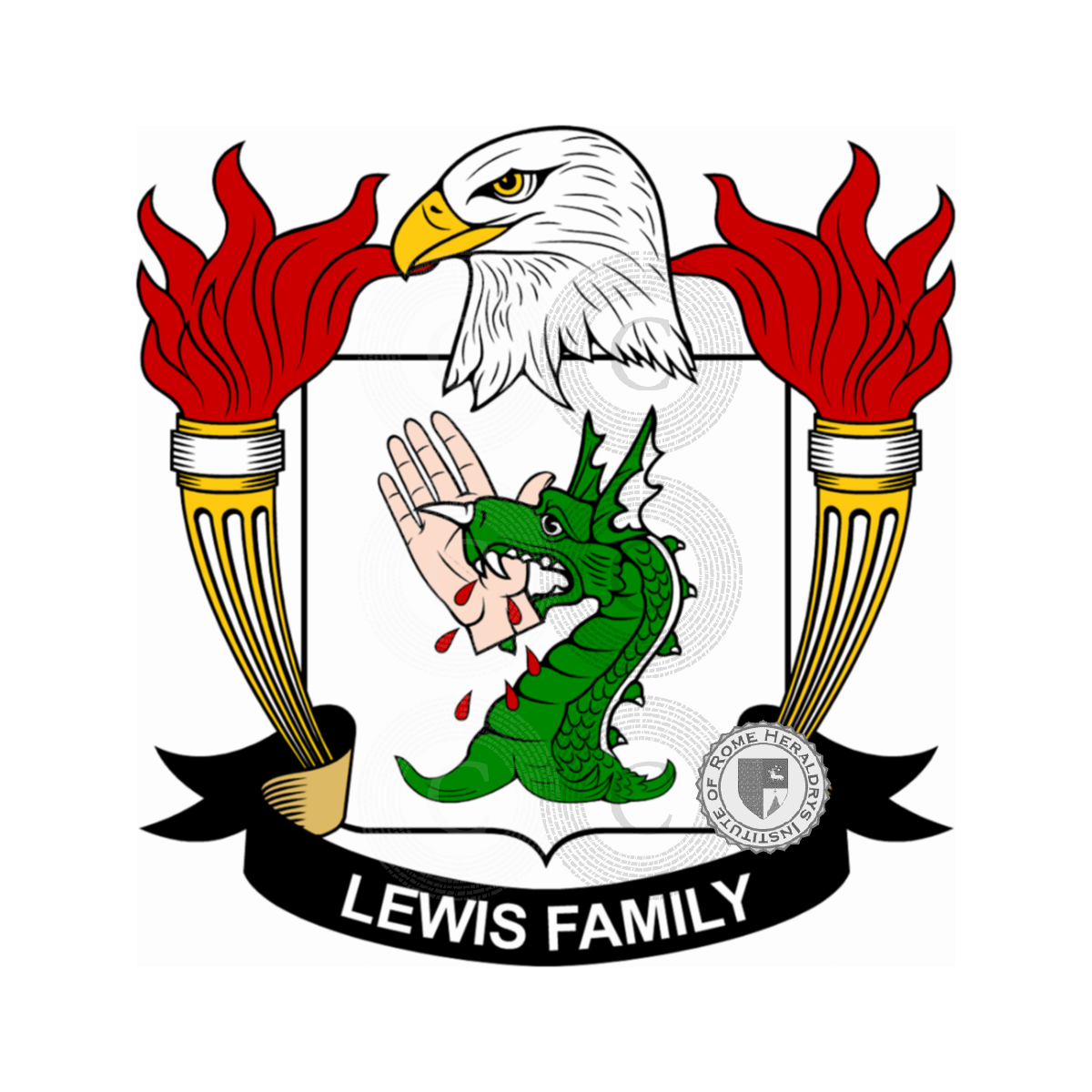 Coat of arms of familyLewis