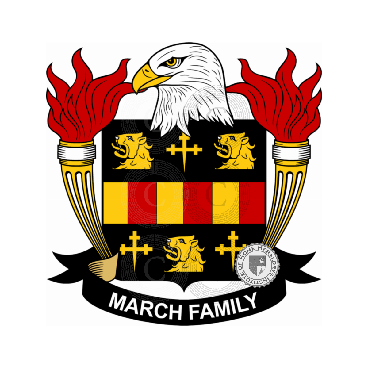 Escudo de la familiaMarch