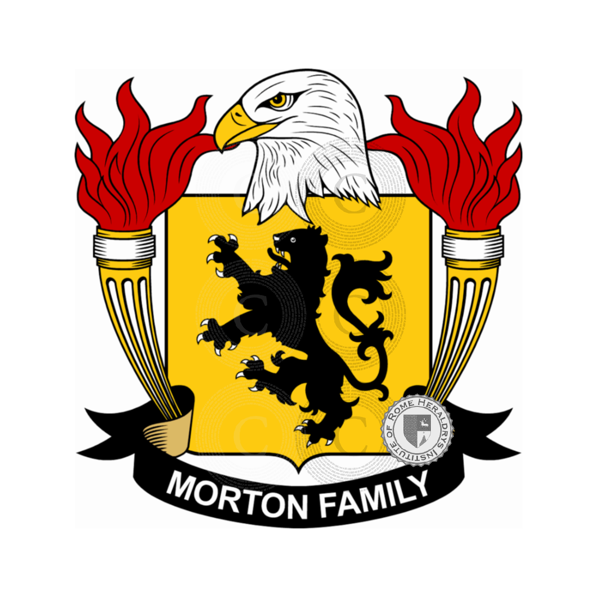 Escudo de la familiaMorton