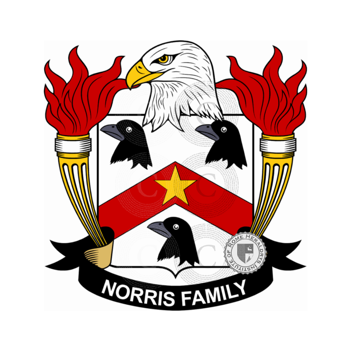 Escudo de la familiaNorris