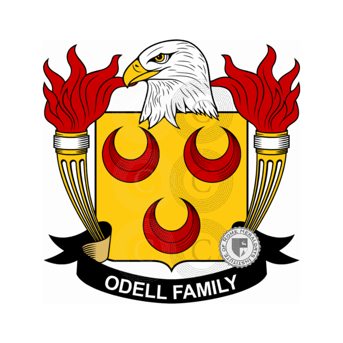 Escudo de la familiaOdell
