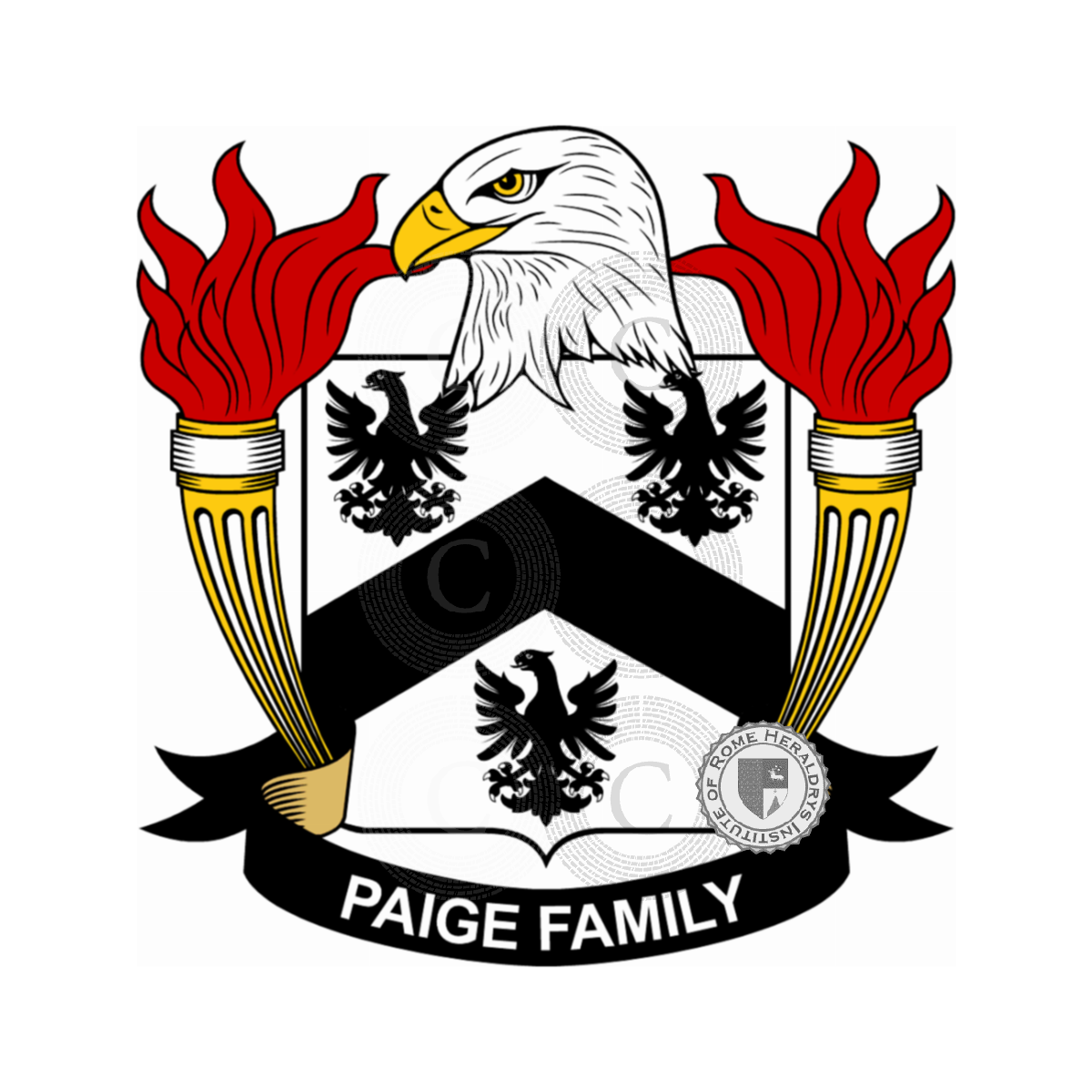 Escudo de la familiaPaige