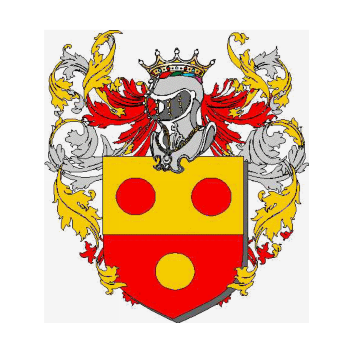 Wappen der Familiedell'Abbaco, dell'Abbaco,Grammatica