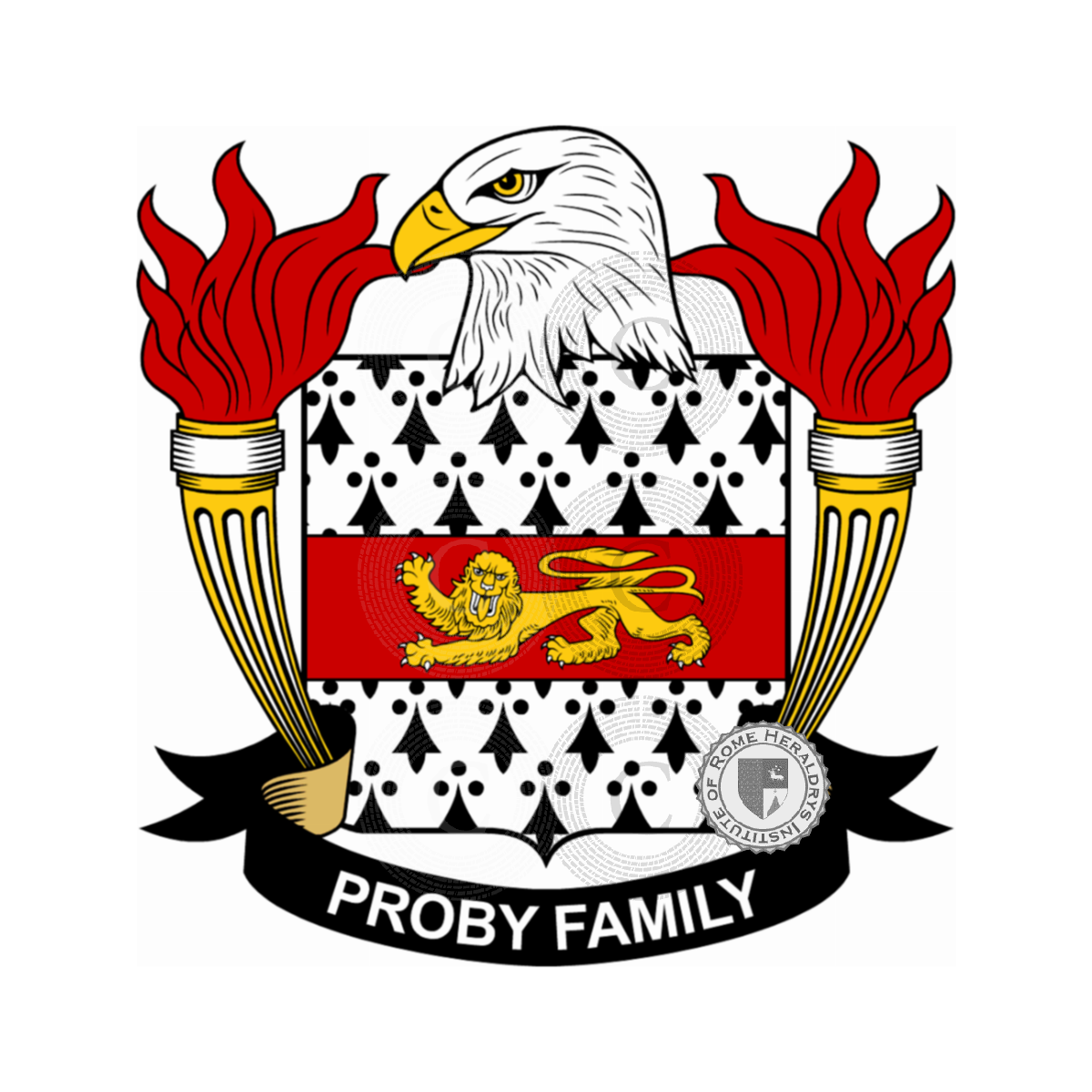 Coat of arms of familyProby