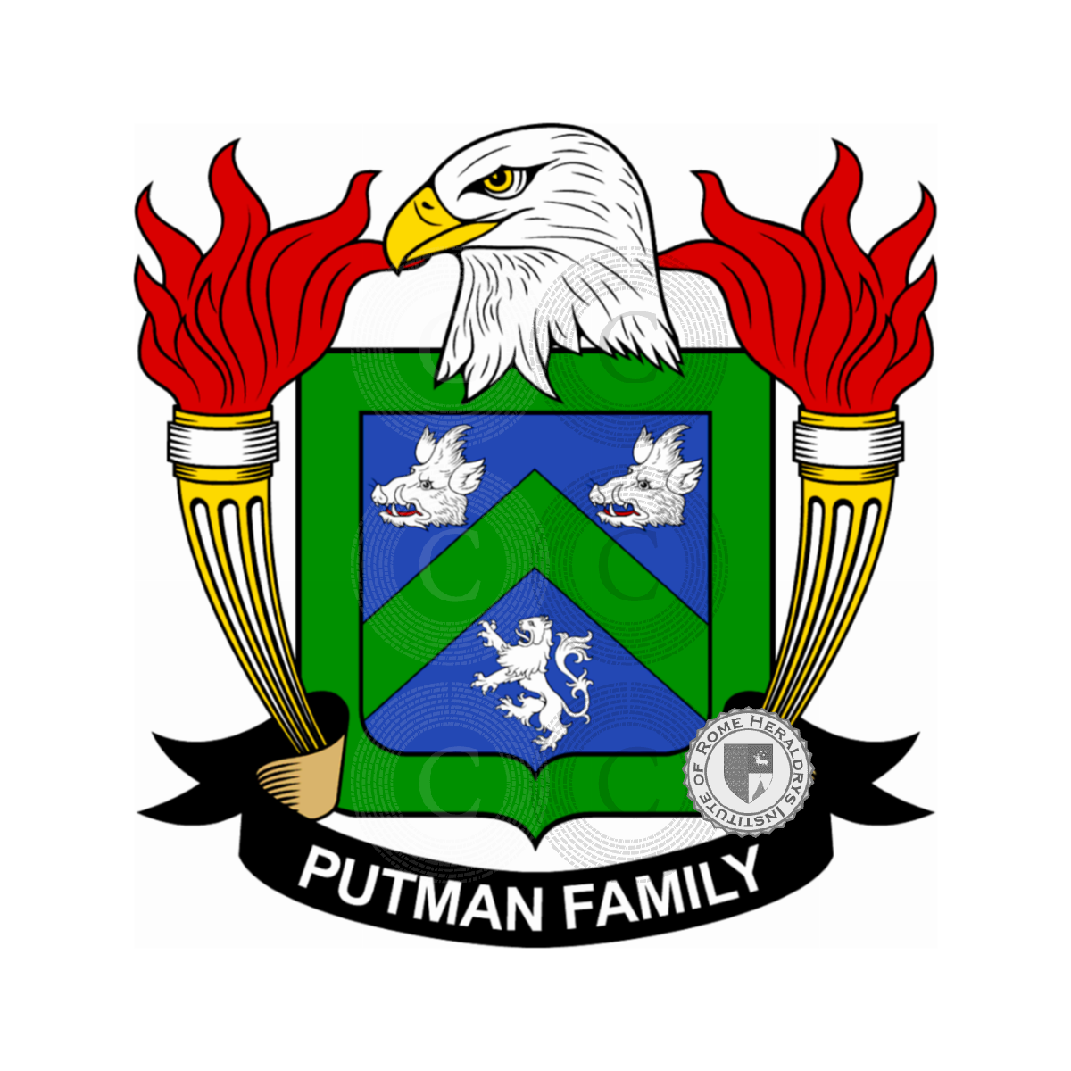 Coat of arms of familyPutman