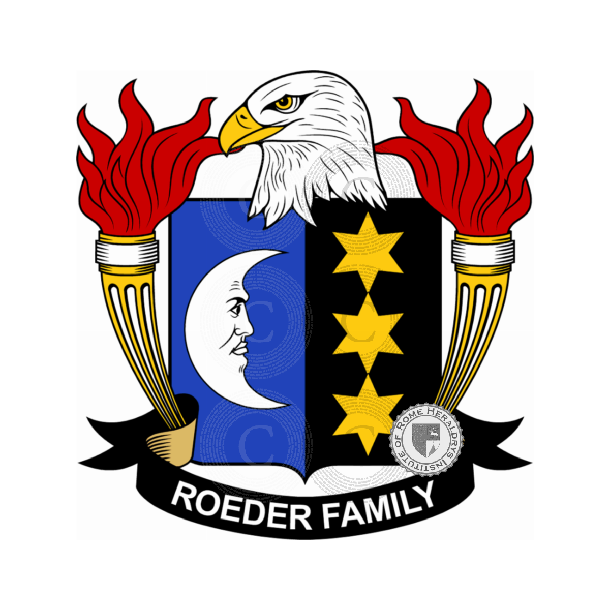 Coat of arms of familyRoeder