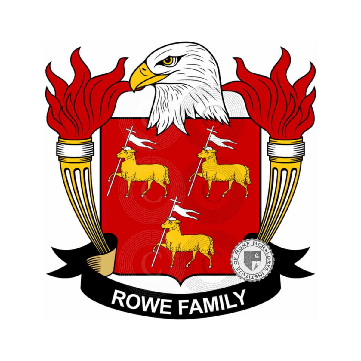 Coat of arms of familyRowe