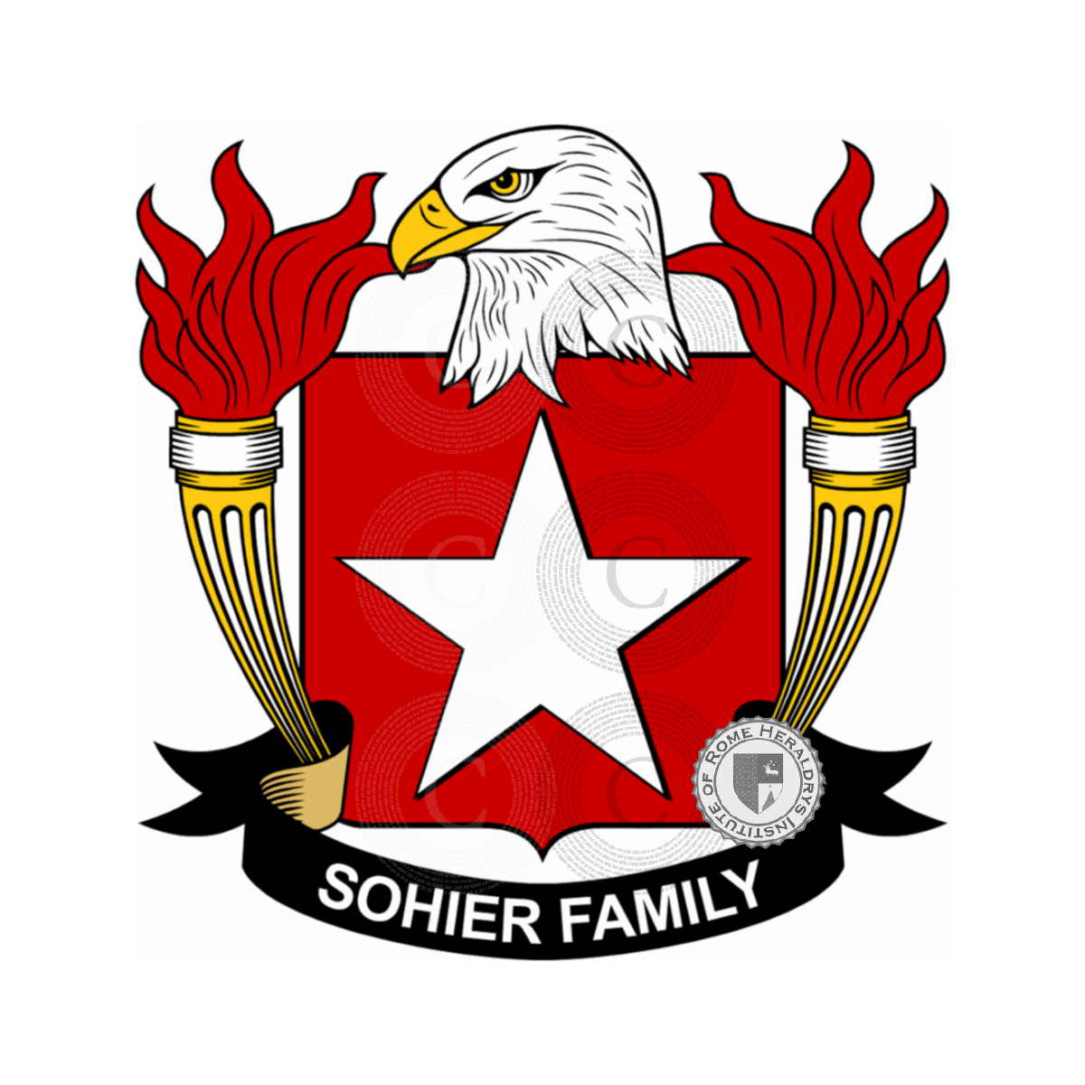 Escudo de la familiaSohier