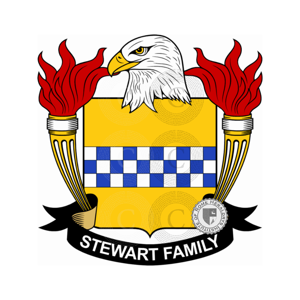 Escudo de la familiaStewart