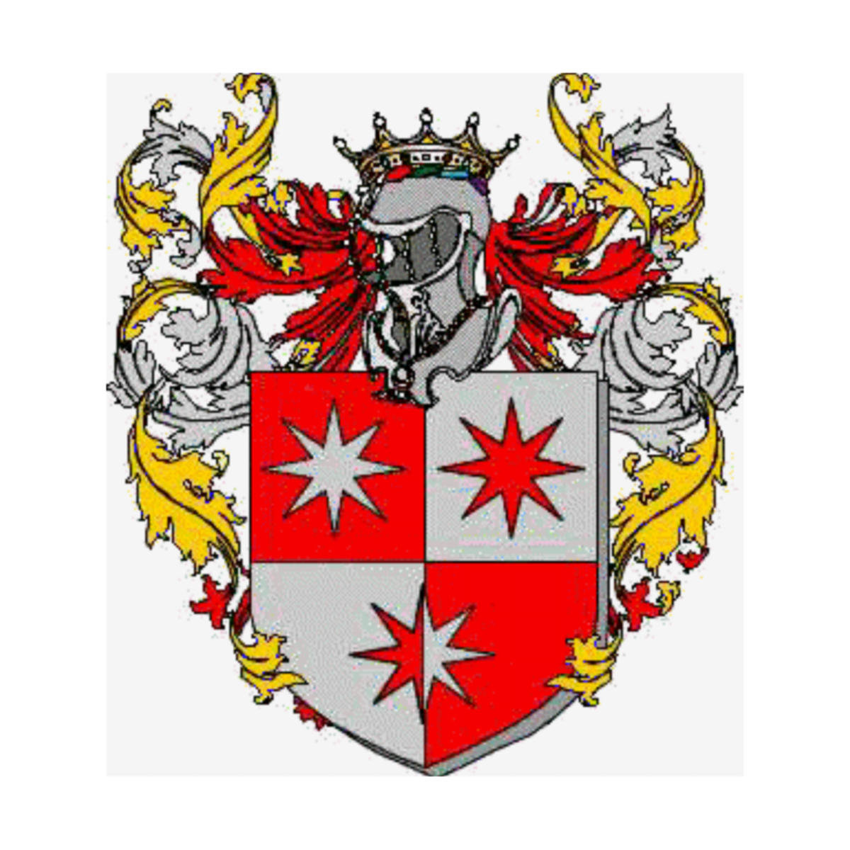Coat of arms of family, Galibaldo,Garibaldo