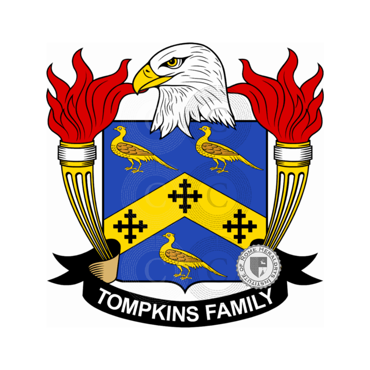 Coat of arms of familyTompkins