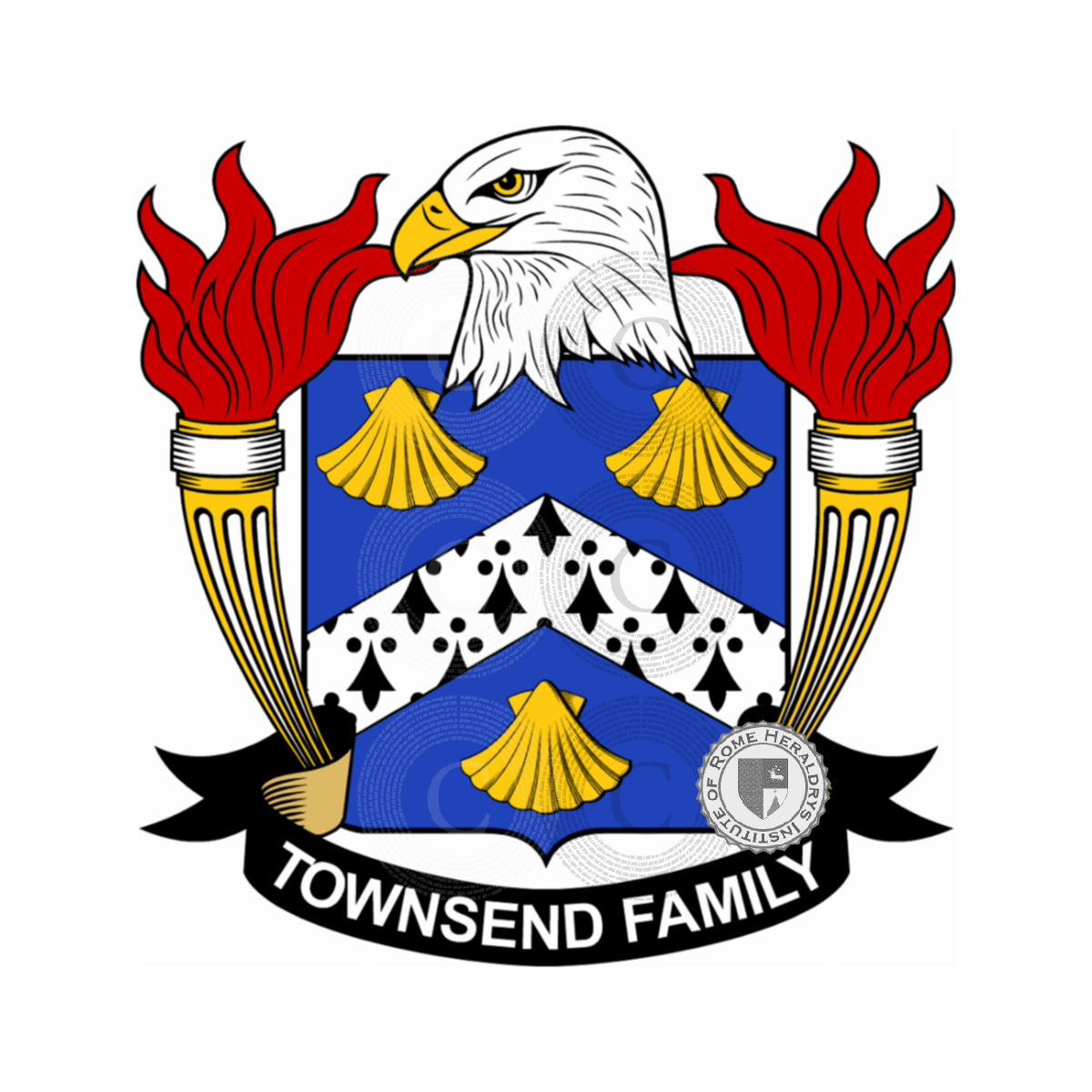 Escudo de la familiaTownsend