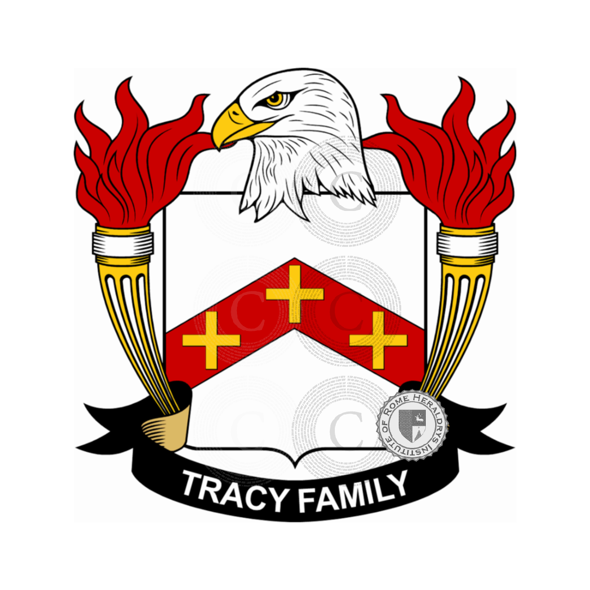 Escudo de la familiaTracy
