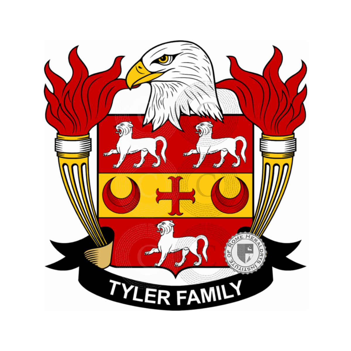 Coat of arms of familyTyler