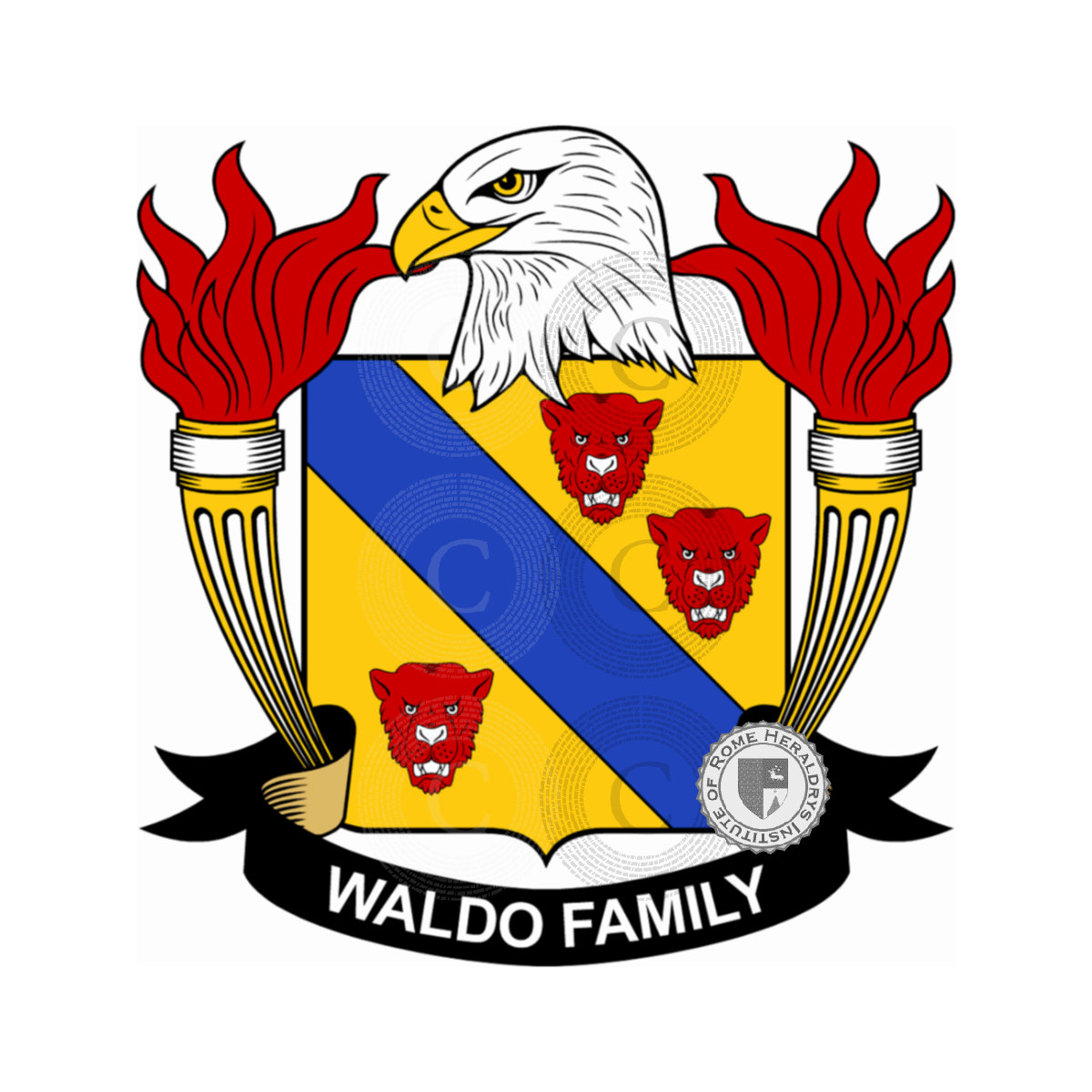 Coat of arms of familyWaldo