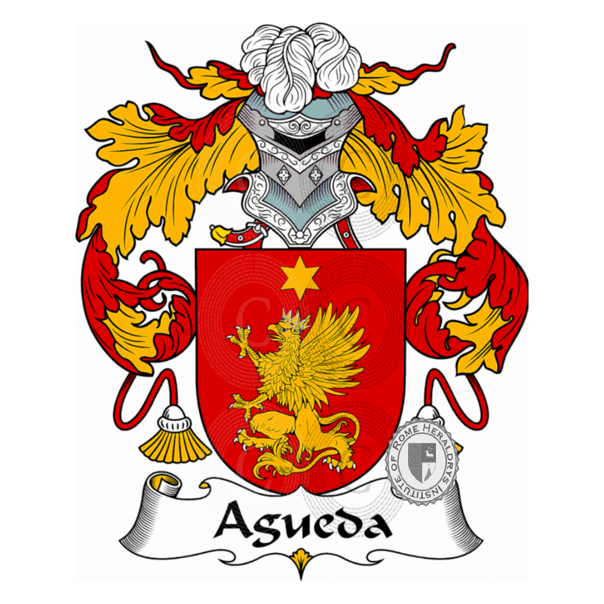 Coat of arms of familyAgueda