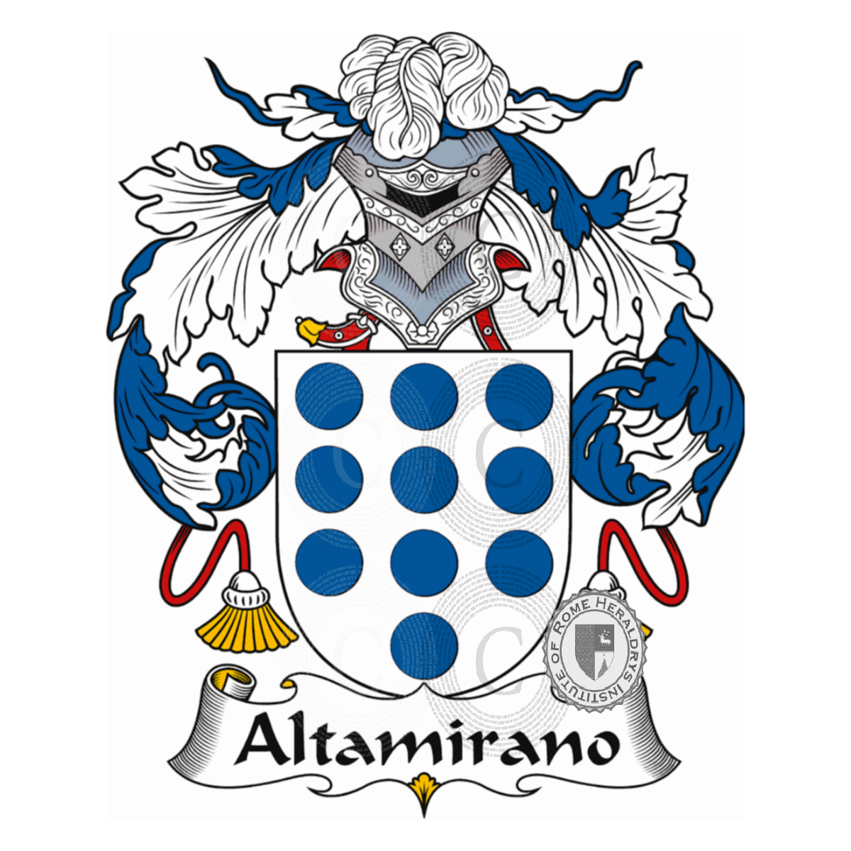 Escudo de la familiaAltamirano