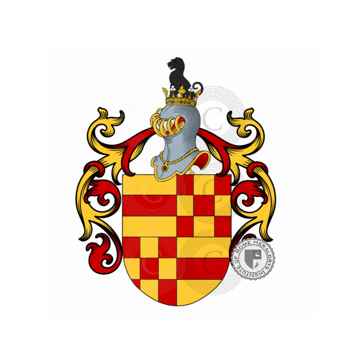 Coat of arms of familyArca