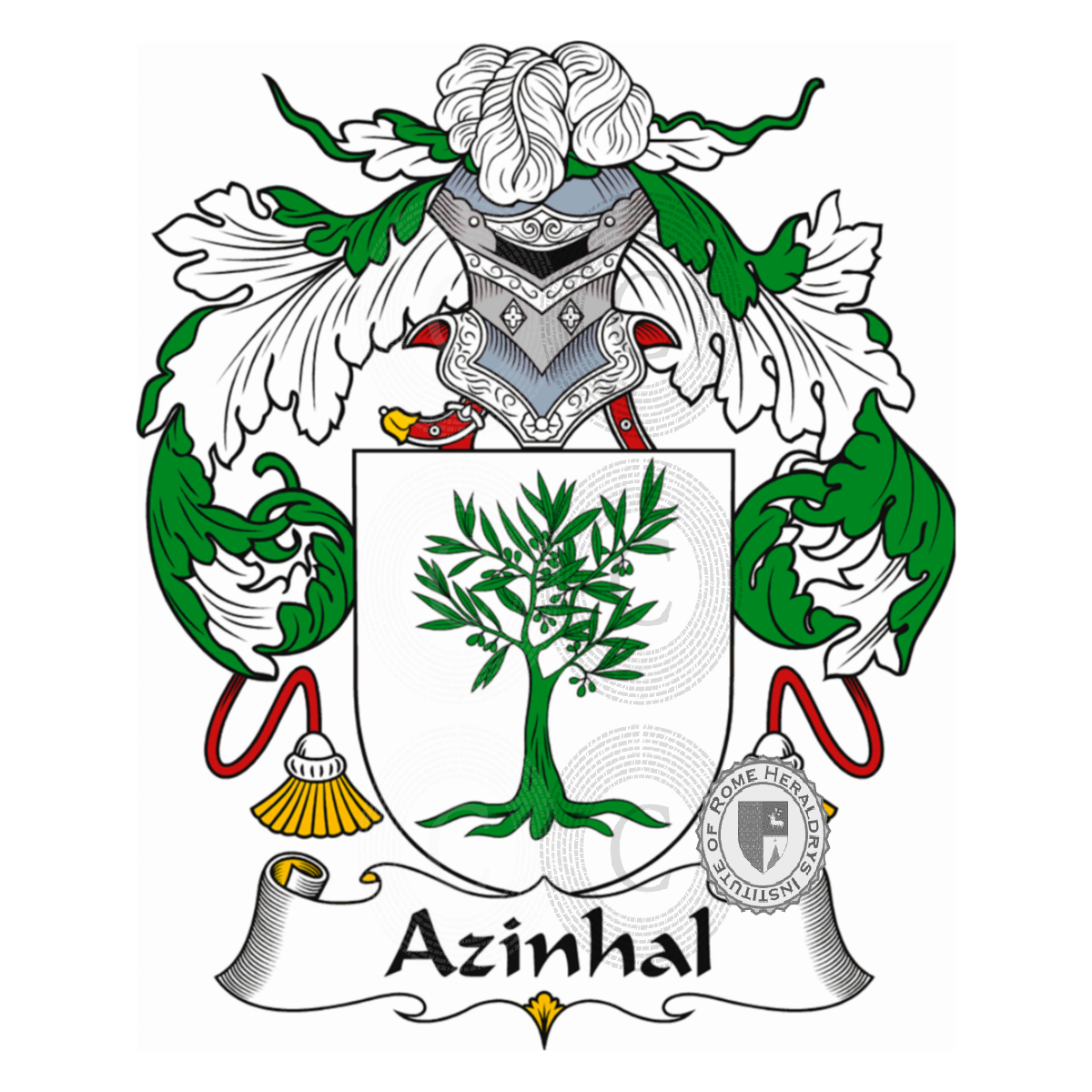 Coat of arms of familyAzinhal