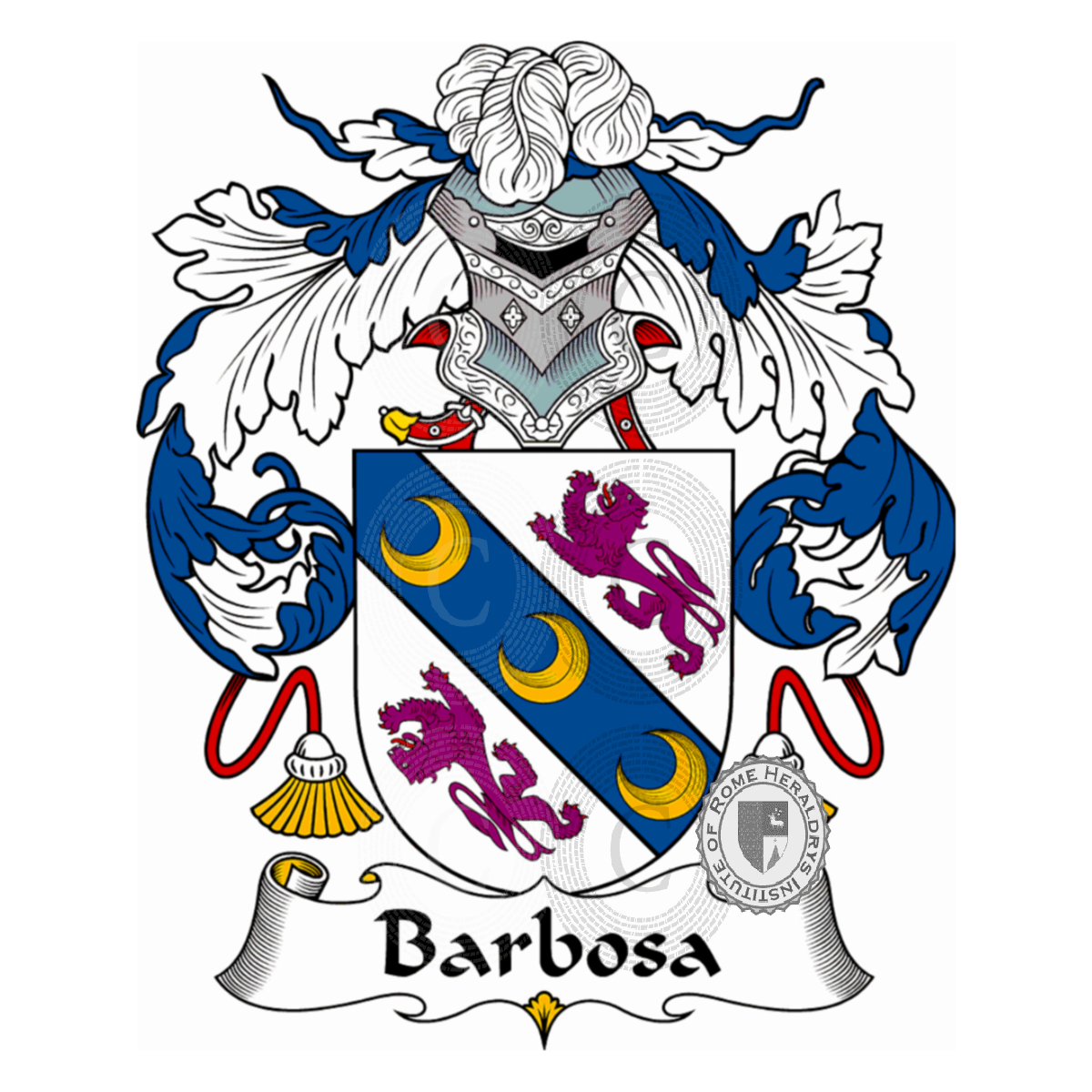 Coat of arms of familyBarbosa