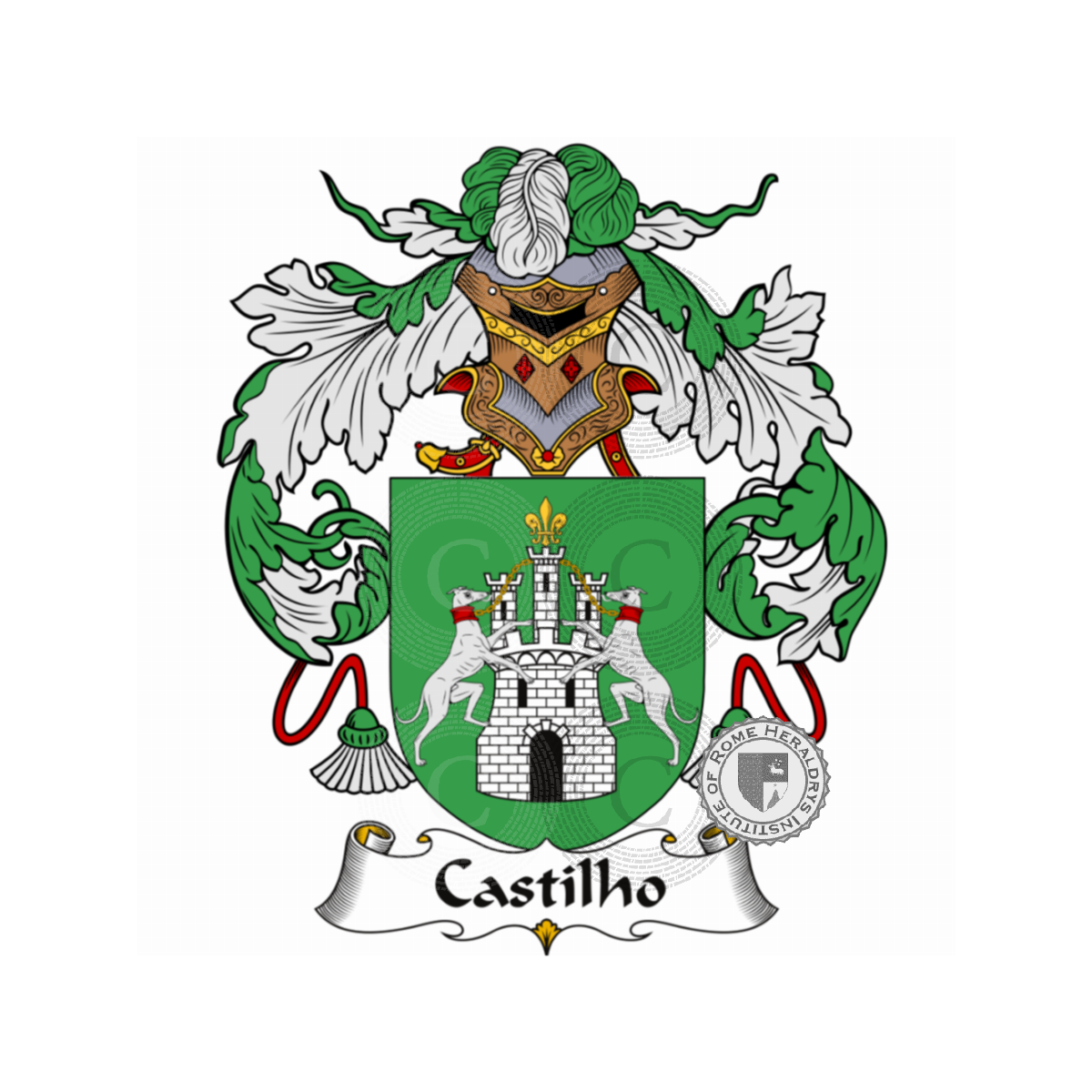 Coat of arms of familyCastilho