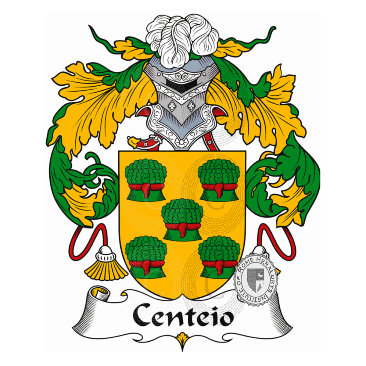 Coat of arms of familyCenteio