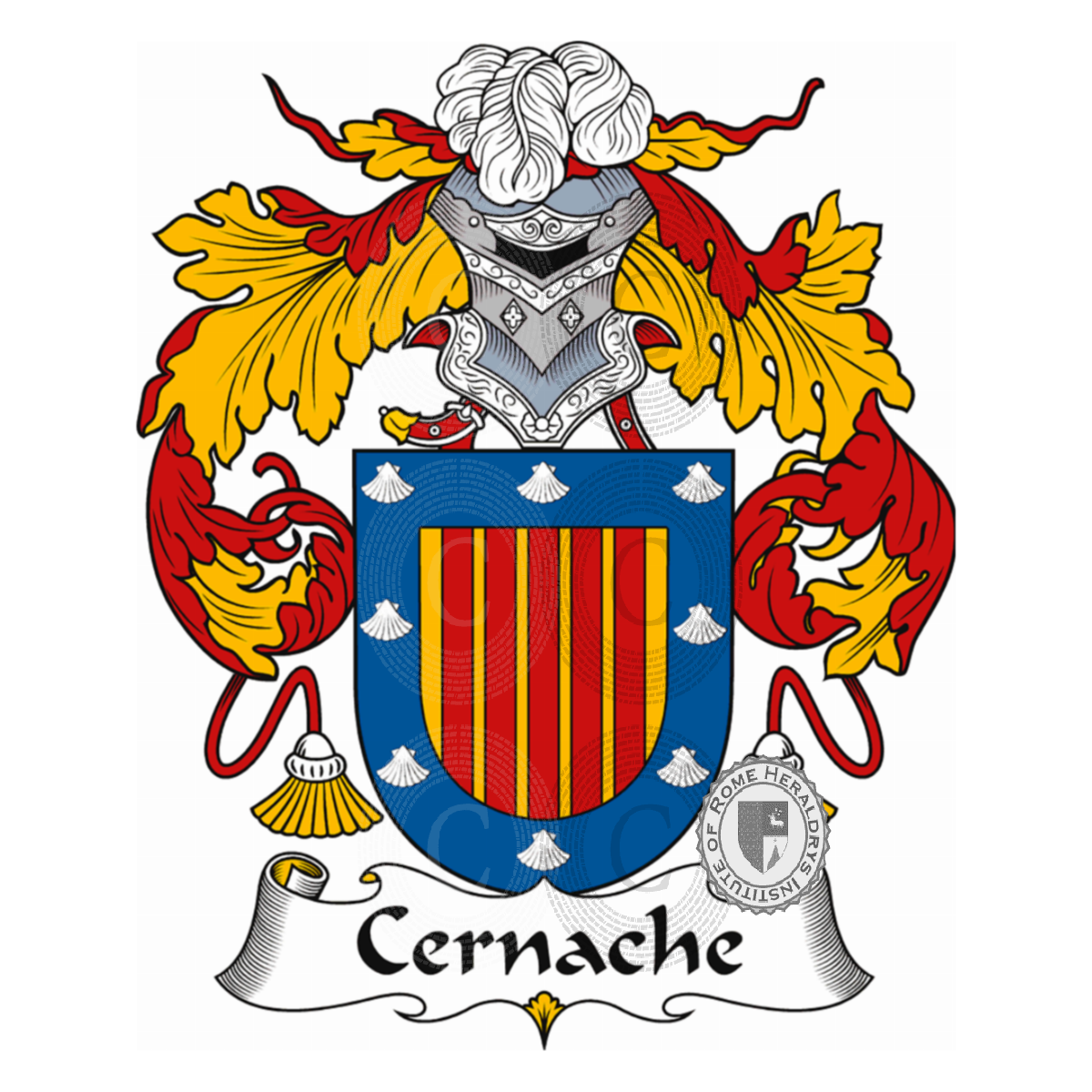 Coat of arms of familyCernache