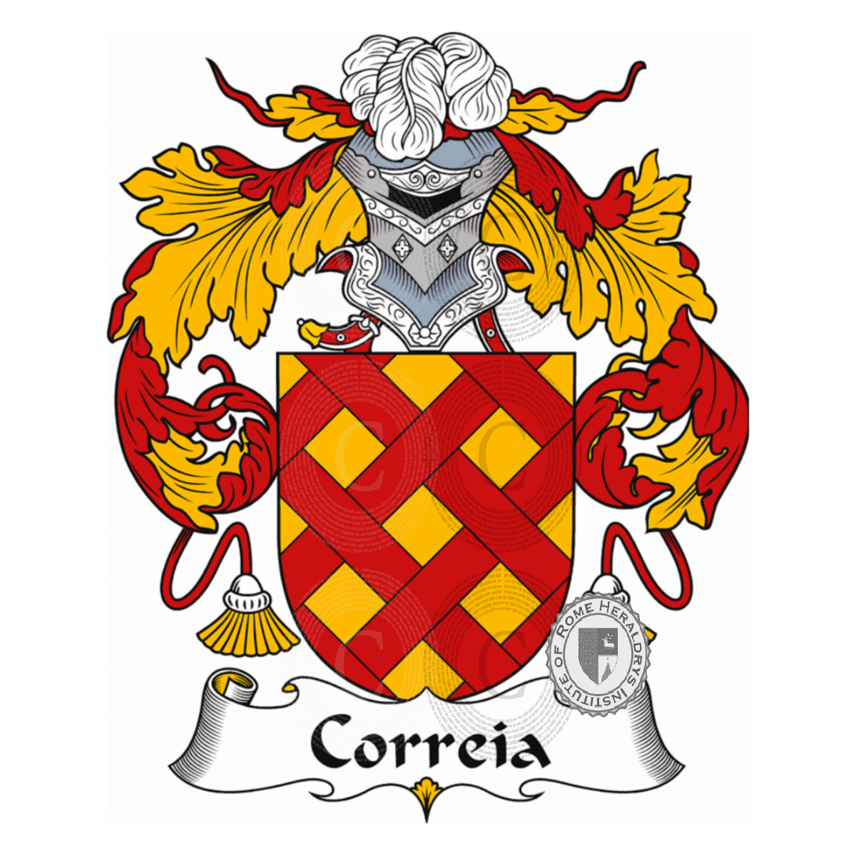 Wappen der FamilieCorreia, Correa,Correia