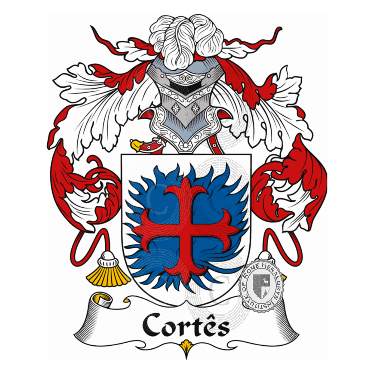 Coat of arms of familyCortês