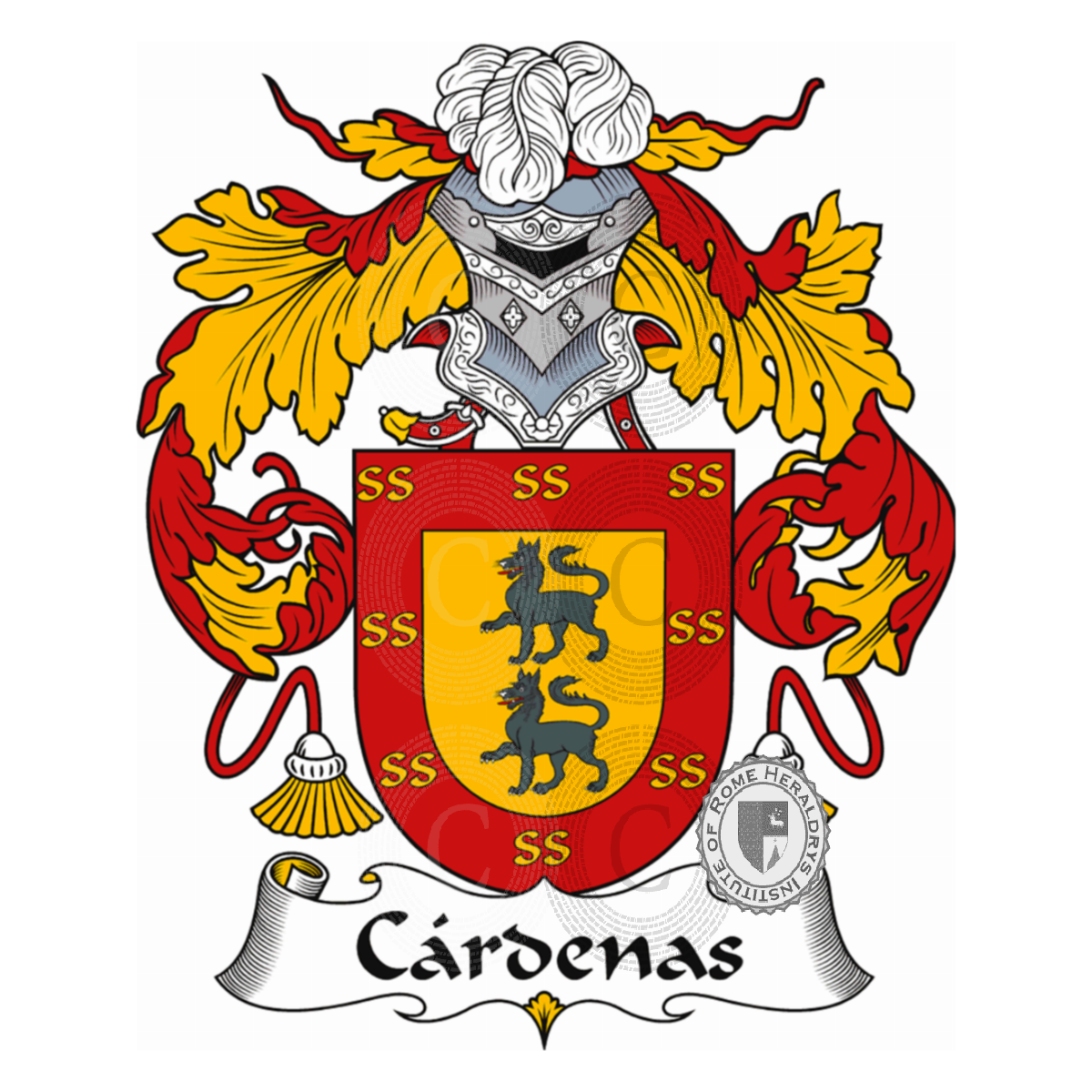 Wappen der FamilieCárdenas