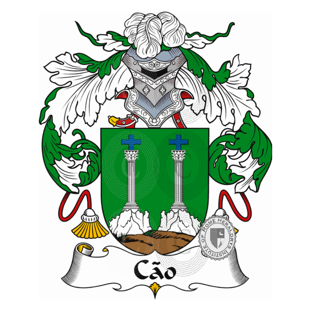 Coat of arms of familyCão